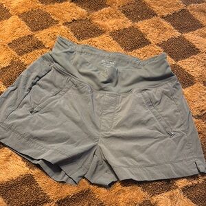 Athleta Gray Athletic Shorts Lightweight and Comfortable